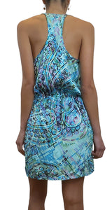 Mini Vestido Calipso Étnico