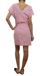 Vestido Rojo Vichy