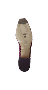 Bailarinas Taissa Plum Leather Morado