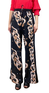 Pantalón Estampado Beige