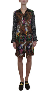 Silk Dress Print