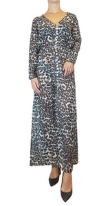 Vestido Maxi Animal Print