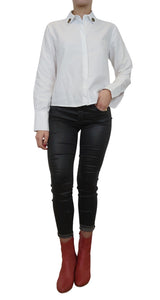 Camisa Estampado Tigre Blanco