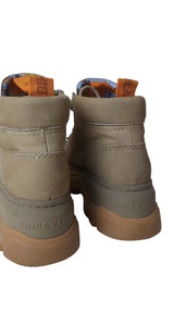 Bototos Caña Alta Cuero Beige