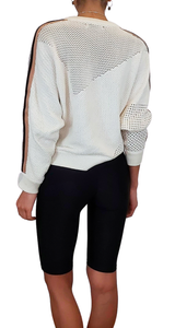 Sweater Beige Flor