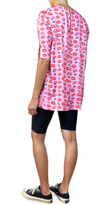 Blusa Rosada Kiss Me