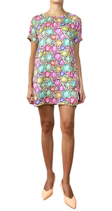 Vestido Oversize Joyas Animal print