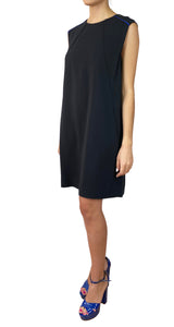 Vestido Negro Tachas