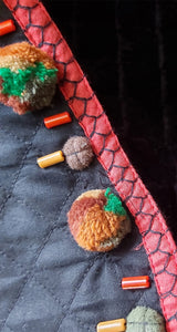 Chaqueta Margosha Bordados Negro