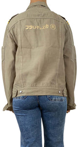 Chaqueta Denim Verde