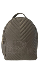 Mochila Love Moschino Gris