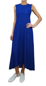 Vestido Texturizado Azul