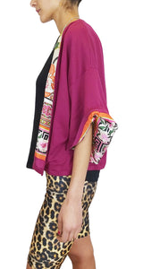 Tapado Fucsia Interior Multicolor