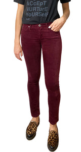 Pantalón Burdeo Velvet