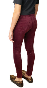 Pantalón Burdeo Velvet