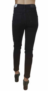 Pantalón Pitillo Bordado Dorado