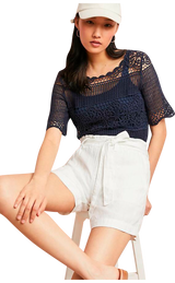 Polera Navy Marin Macrame (6547480838279)