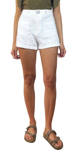 Short Lino Blanco