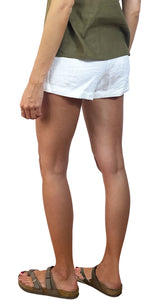 Short Lino Blanco