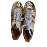 Zapatillas Doradas