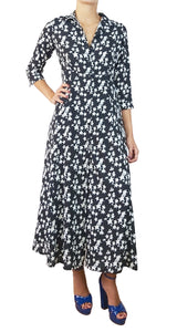 Vestido Camisero Estampado Estrellas