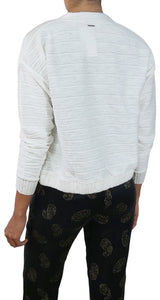 Chaqueta Blanca Texturizada