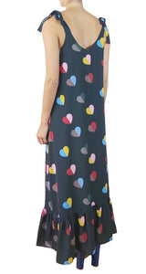 Vestido Largo Corazones