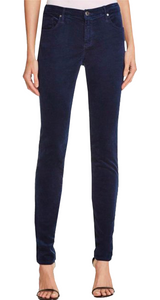 Navy Velvet Jeans