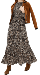 Vestido Camisero Leopard