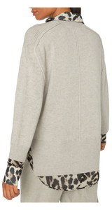 The Looker Printed Layered V-Neck