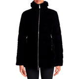 Chaqueta High Collar Velvet Puffer