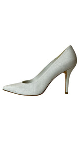 Zapato Blanco Brillante