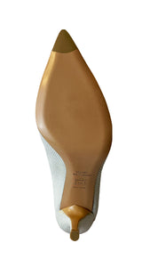 Zapato Blanco Brillante