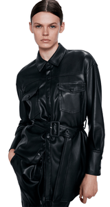 Chaqueta Faux Leather