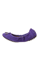 Ballerinas Gamuza Gommino Morado