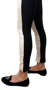 Pantalón Cuero Bicolor