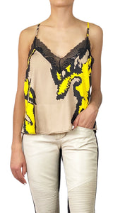 Blusa Amarilla Encaje