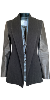 Chaqueta mangas cuero (5203480805511)