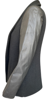 Chaqueta mangas cuero (5203480805511)