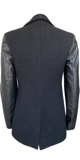 Chaqueta mangas cuero (5203480805511)