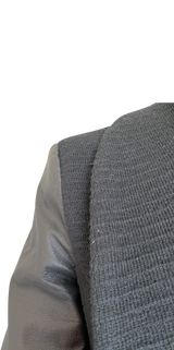 Chaqueta mangas cuero (5203480805511)