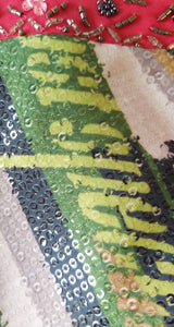 Vestido Mini Lentejuelas Multicolor