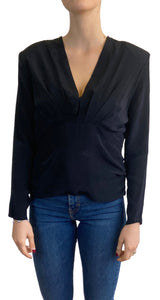 Blusa Hombreras Negro