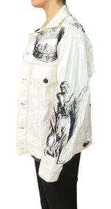 Chaqueta Jeans Blanco