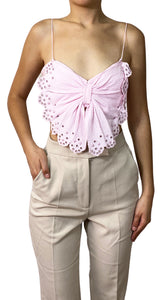 Crop Trop Rosado Lazo