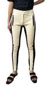 Pantalón Crema Bicolor