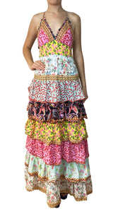 Vestido Multicolor Vuelos