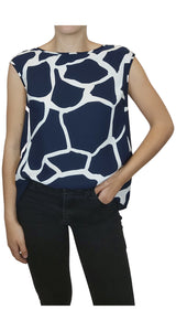 Blusa Navy Giraffe