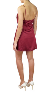 Vestido Burdeo Mini