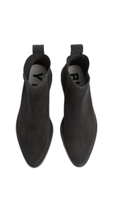 Botín Elásticos Serraje Antracita